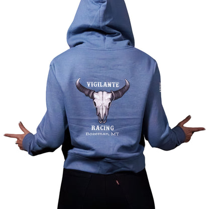 Womens Crop Zipper Hoodie